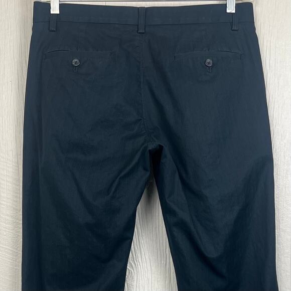 Gap pants men’s 32x34 Straight fit, Flat front Chino cotton/poly blend - Picture 6 of 8